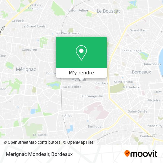 Merignac Mondesir plan