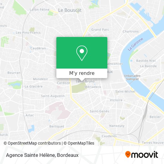 Agence Sainte Hélène plan