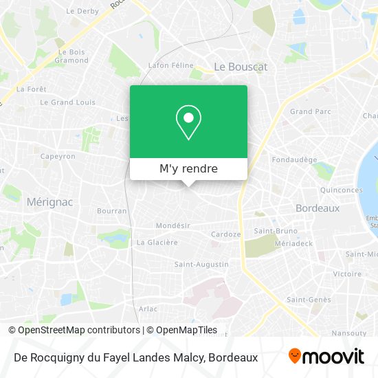 De Rocquigny du Fayel Landes Malcy plan