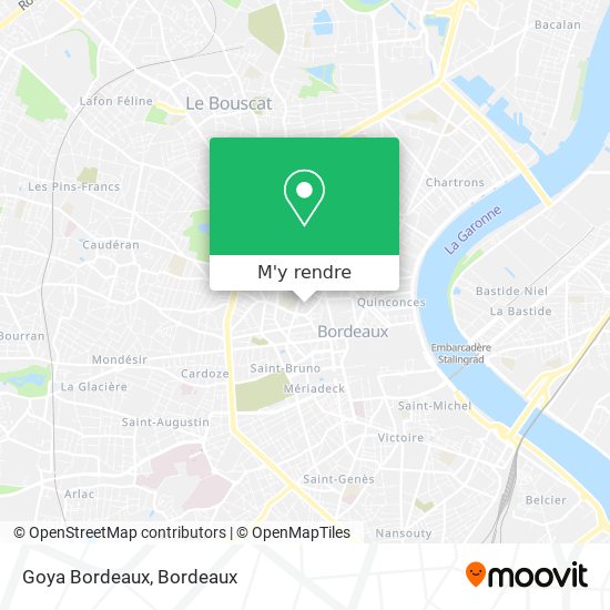 Goya Bordeaux plan