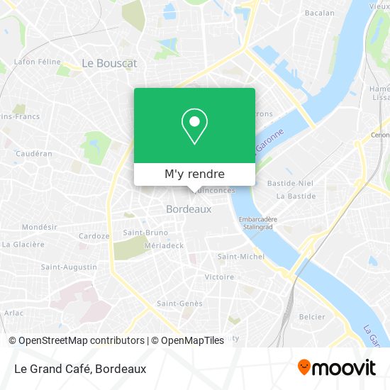 Le Grand Café plan