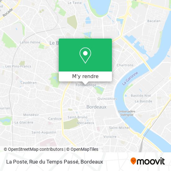 La Poste, Rue du Temps Passé plan