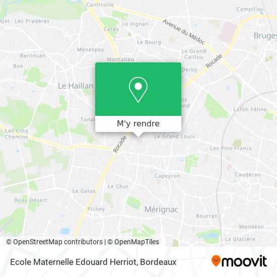Ecole Maternelle Edouard Herriot plan