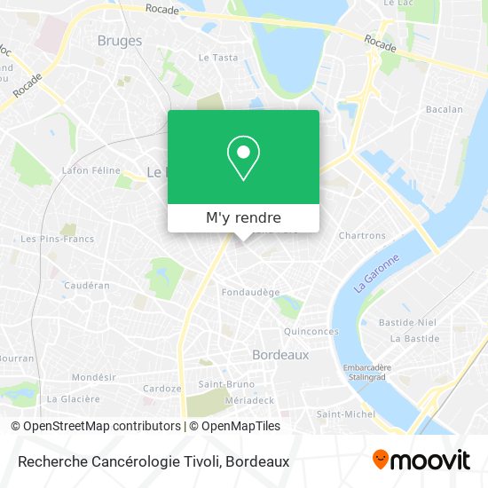Recherche Cancérologie Tivoli plan
