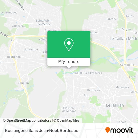 Boulangerie Sans Jean-Noel plan