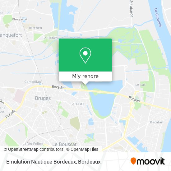 Emulation Nautique Bordeaux plan