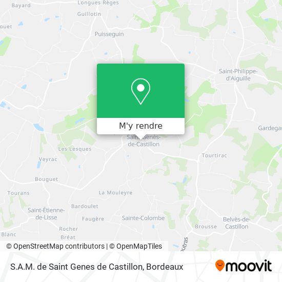 S.A.M. de Saint Genes de Castillon plan