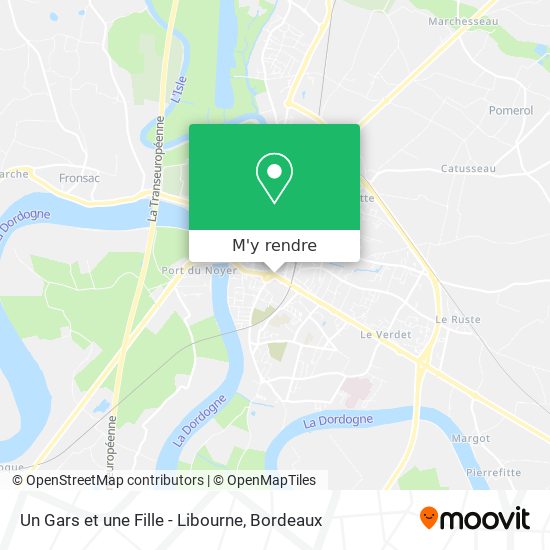 Un Gars et une Fille - Libourne plan