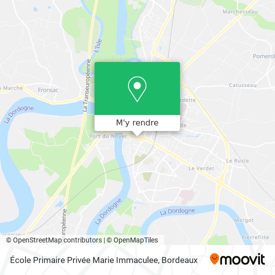 École Primaire Privée Marie Immaculee plan