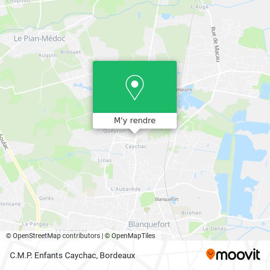 C.M.P. Enfants Caychac plan