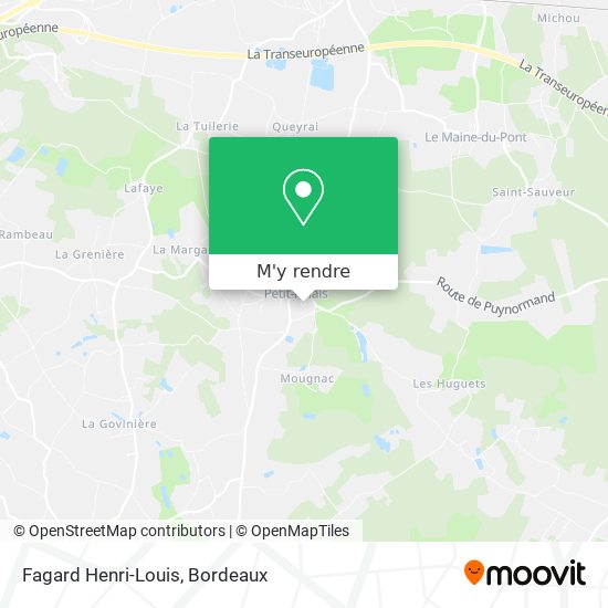 Fagard Henri-Louis plan
