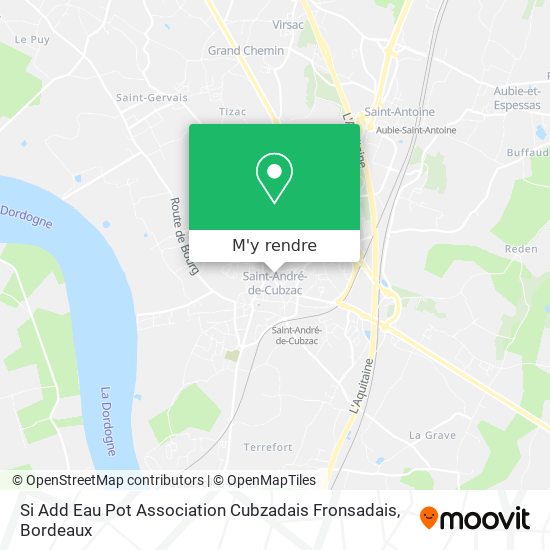 Si Add Eau Pot Association Cubzadais Fronsadais plan