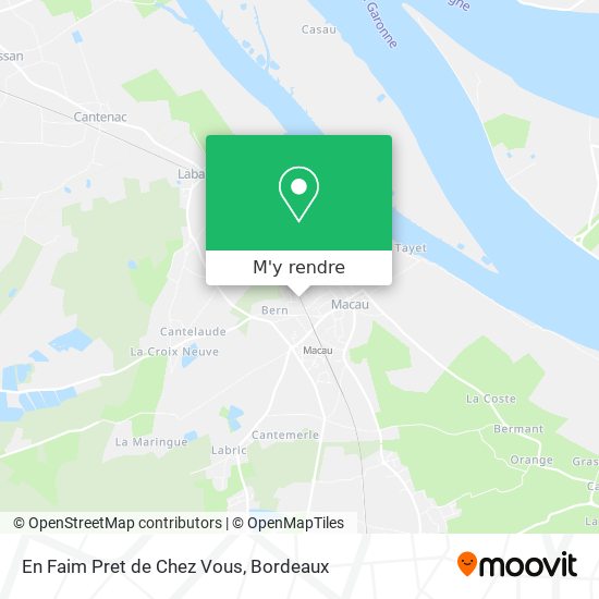 En Faim Pret de Chez Vous plan