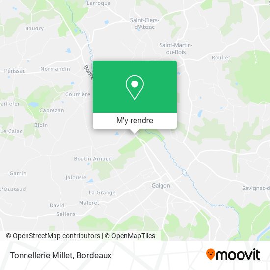Tonnellerie Millet plan