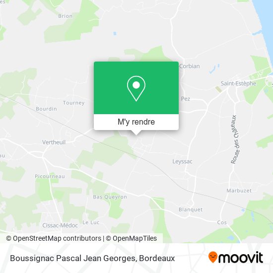Boussignac Pascal Jean Georges plan