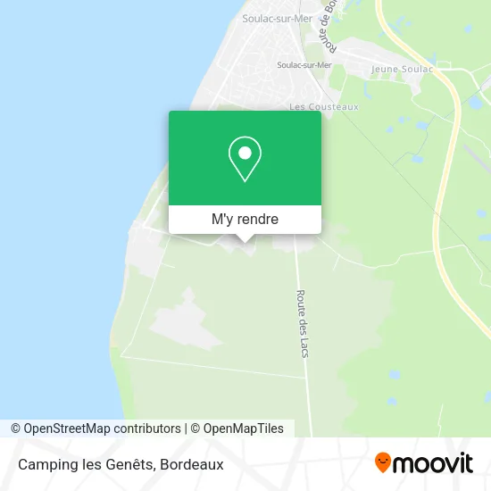 Camping les Genêts plan