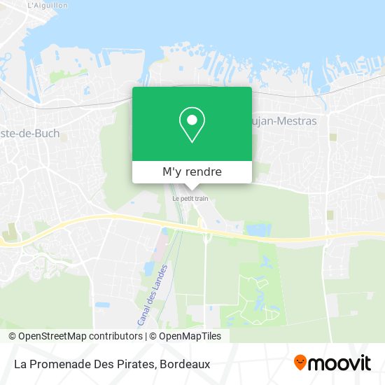 La Promenade Des Pirates plan
