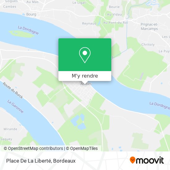 Place De La Liberté plan
