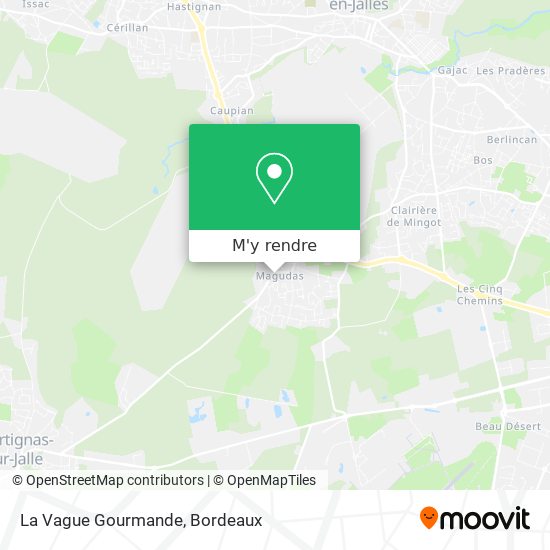 La Vague Gourmande plan