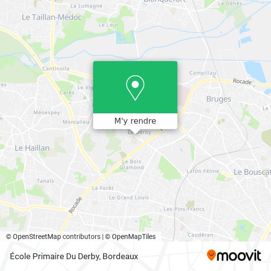 École Primaire Du Derby plan