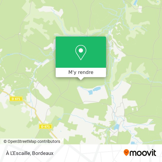 À L'Escaille plan