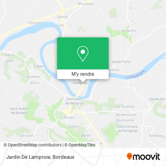 Jardin De Lamproie plan