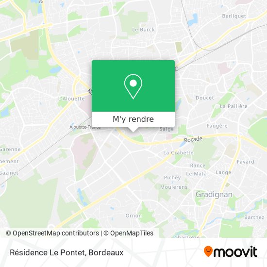 Résidence Le Pontet plan