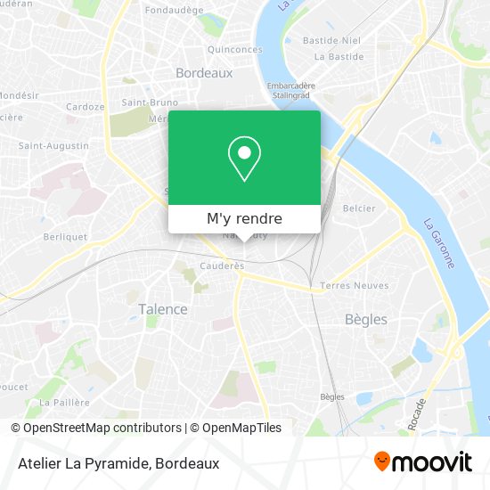 Atelier La Pyramide plan
