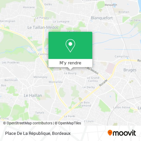 Place De La République plan