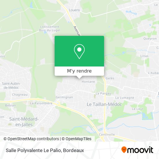 Salle Polyvalente Le Palio plan