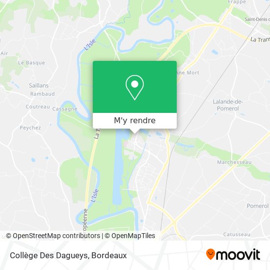 Collège Des Dagueys plan