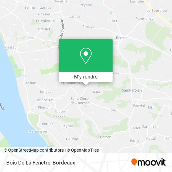 Bois De La Fenêtre plan