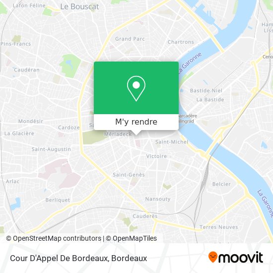 Cour D'Appel De Bordeaux plan