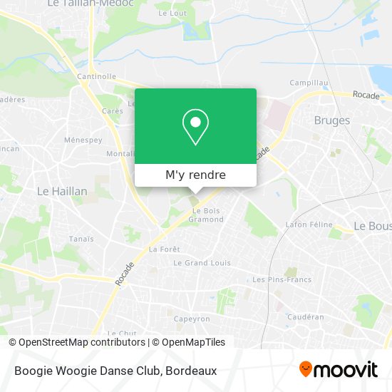 Boogie Woogie Danse Club plan