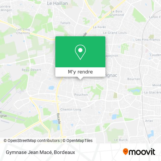 Gymnase Jean Macé plan