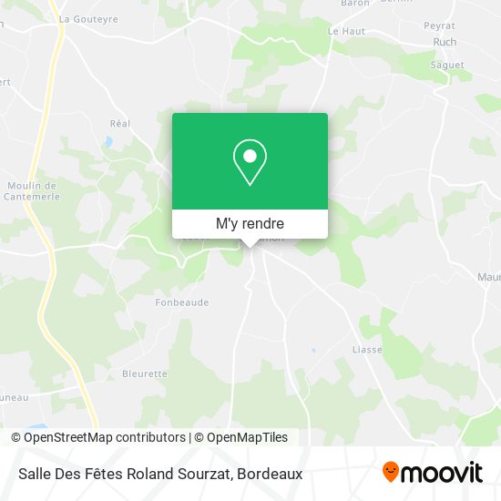 Salle Des Fêtes Roland Sourzat plan