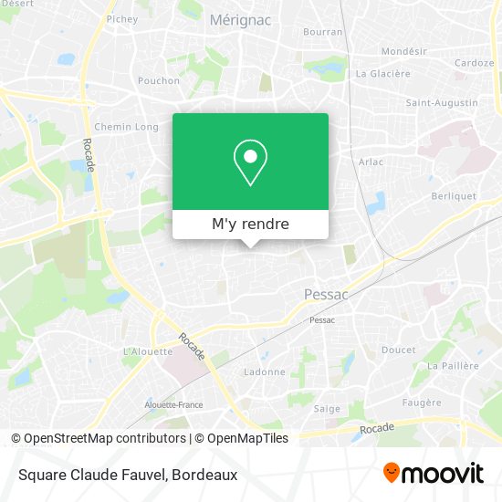 Square Claude Fauvel plan