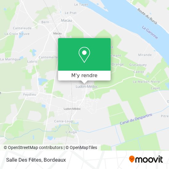 Salle Des Fêtes plan