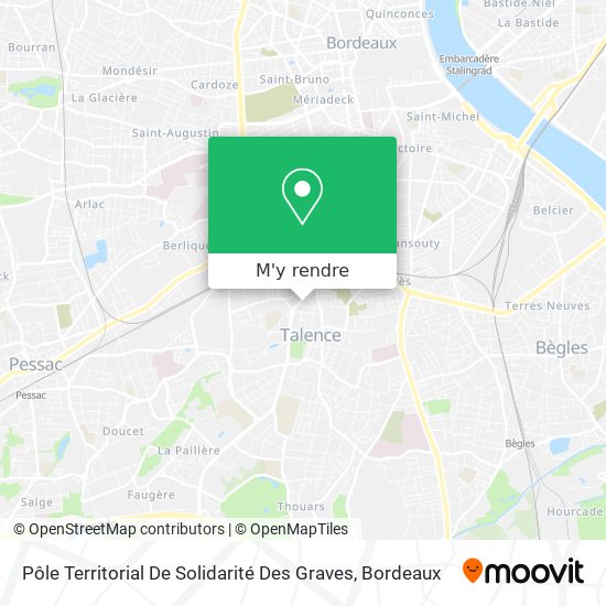 Pôle Territorial De Solidarité Des Graves plan