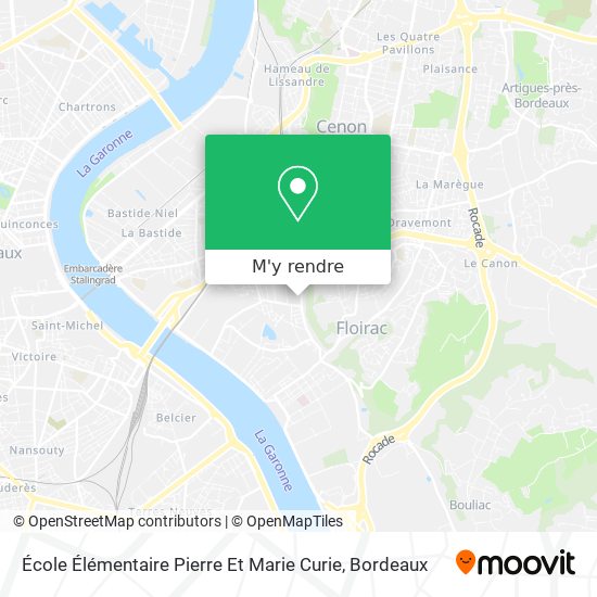 École Élémentaire Pierre Et Marie Curie plan