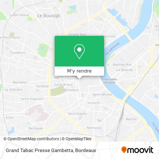 Grand Tabac Presse Gambetta plan