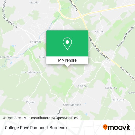 Collège Privé Rambaud plan