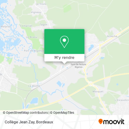 Collège Jean Zay plan