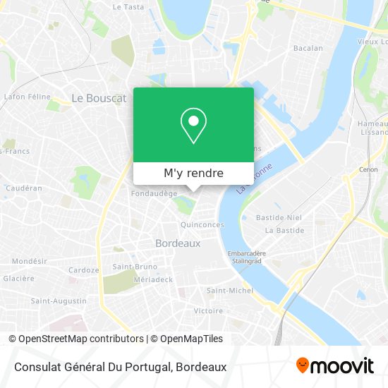 Consulat Général Du Portugal plan
