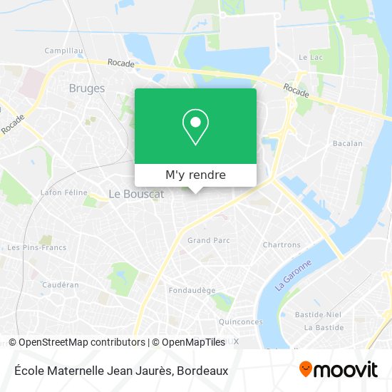 École Maternelle Jean Jaurès plan