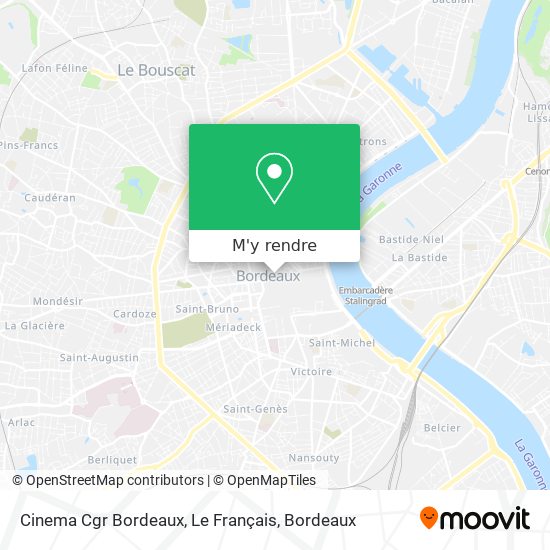 Cinema Cgr Bordeaux, Le Français plan