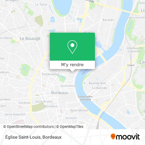Église Saint-Louis plan