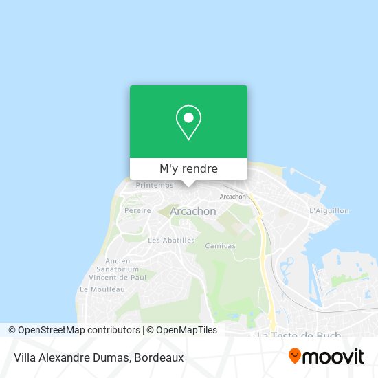 Villa Alexandre Dumas plan