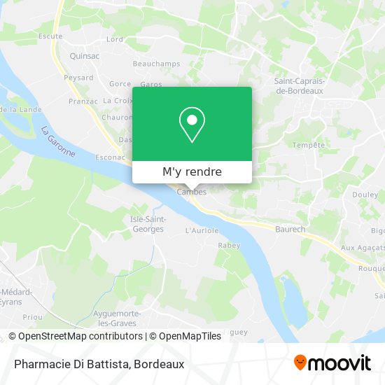 Pharmacie Di Battista plan