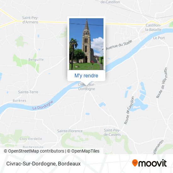 Civrac-Sur-Dordogne plan